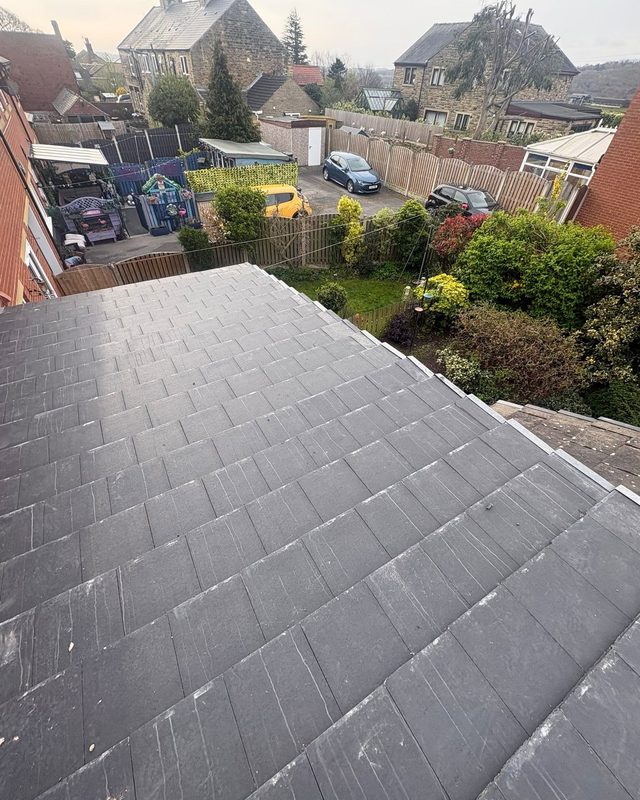 New extension flat roof completed by AC Roofing in Barnsley