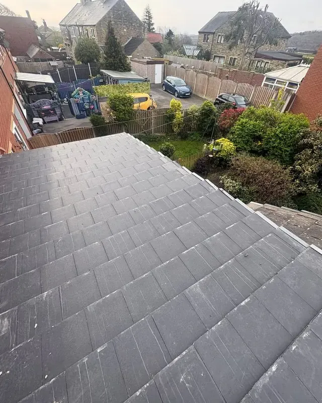 New extension flat roof completed by AC Roofing in Barnsley